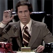 Chevy Chase as President Gerald Ford