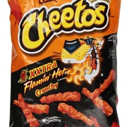 Xxtra Flaming Hot Cheetos
