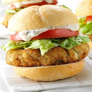 Alaskan King Crab Burger