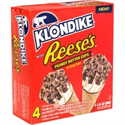 Klondike Reese's Peanut Butter Cups Ice Cream Cones