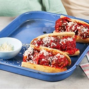 Mozzarella Meatball Subs