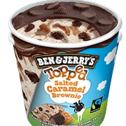 Topped Salted Caramel Brownie