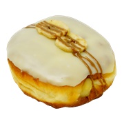 Fuzion Donuts Banana Cream Pie Donut