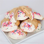 Sweets & Treats by Lilly White Chocolate Chip Stuffed Birthday Cake Oreo Cookie