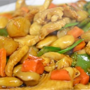 Pork With Bamboo Shoots and Water Chestnuts