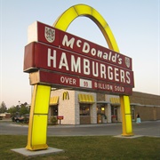 Mcdonald's Sign (Pine Bluff, Arkansas)