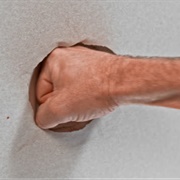 Puched a Hole in Drywall