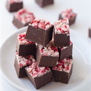 Chocolate Peppermint Fudge