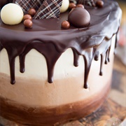 Chocolate Ombre Cake