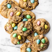 Mini Egg Choc Chip Cookies