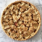 Peach, Lavender, Thyme and Honey Pie