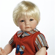 Baby Doll Boy Light Hair