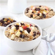 Apple and Lemon Oatmeal