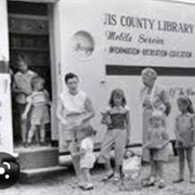 Checked Out Books From a Library Bookmobile