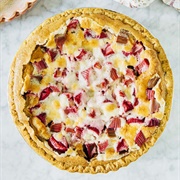 Rhubarb Custard Pie