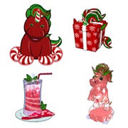 Red Peppermint Unicorn