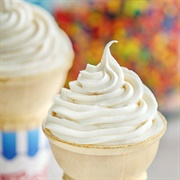Vanilla Soft Serve Ice Cream