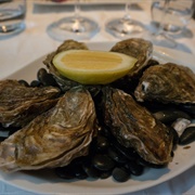 Sustainably-Harvested Oysters