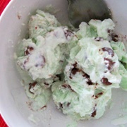 Mint Chocolate Chip Frozen Yogurt