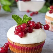 Redcurrant Cupcake