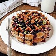 Pumpkin Seed Waffles