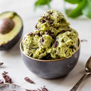 Avocado Chocolate Ice Cream