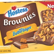Hostess Butterfinger Brownies