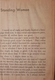 Standing Woman (Yasutaka Tsutsui)