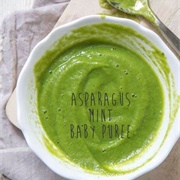 Asparagus Mint Baby Food