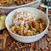 Apple and Pecan Oatmeal