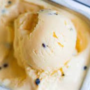 Sorvete De Maracujá Cremoso