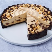 No-Bake Peanut Butter Ganache Mud Pie