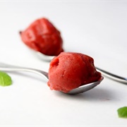 Salmonberry Sorbet