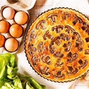 Quiche Aux Champignons