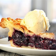 Saskatoon Berry Pie