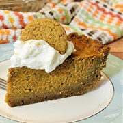 Chai Tea Pumpkin Pie
