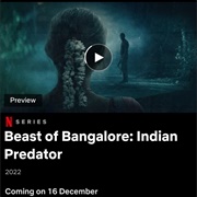 Indian Predator: Beast of Bangalore