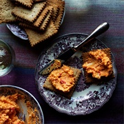 Pimento Cheese and Crackers