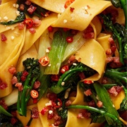 Thai Drunken Carbonara Noodles