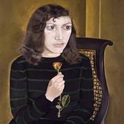 Girl With Roses (Lucian Freud)