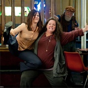 Melissa McCarthy and Sandra Bullock