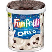 Funfetti Vanilla Frosting Oreo