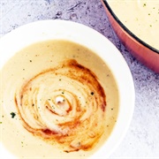 Jerusalem Artichoke and Coconut Soup