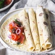 North Dakota: Lefse Potato Crepes