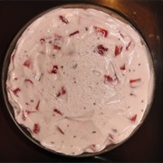 Vegan Strawberry Raspberry Yoghurt Cream