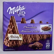 Milka Chocolate & Almond Cake