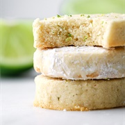Lime Shortbread