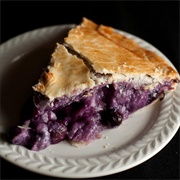 Creamy Blueberry Amaretto Pie