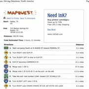 Print Out Driving Directions