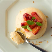Blood Orange Panna Cotta
